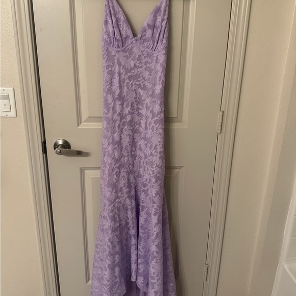 Hello Molly Country Charm Maxi Dress -Lilac - Picture 4 of 5